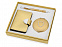 Набор Чувства: шариковая ручка, зеркало, визитница, золотистый (Р) с логотипом  заказать по выгодной цене в кибермаркете AvroraStore