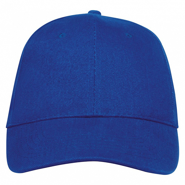Бейсболка BUFFALO, ярко-синяя с логотипом  заказать по выгодной цене в кибермаркете AvroraStore