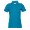 Рубашка поло Рубашка женская 04WL Лазурный с логотипом  заказать по выгодной цене в кибермаркете AvroraStore