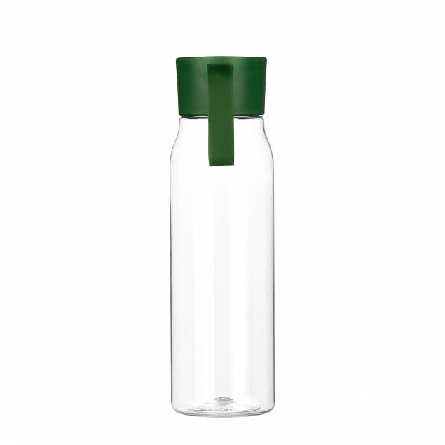 Спортивная бутылка для воды, Step, 550 ml, зеленая с логотипом  заказать по выгодной цене в кибермаркете AvroraStore