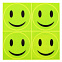 Пешеходный светоотражатель Sticker Smile с логотипом  заказать по выгодной цене в кибермаркете AvroraStore