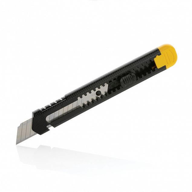 Строительный нож из переработанного пластика RCS с логотипом  заказать по выгодной цене в кибермаркете AvroraStore