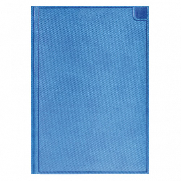 Недатированный ежедневник RIGEL 650U (5451) 145x205 мм голубой, календарь до 2019 г. с логотипом  заказать по выгодной цене в кибермаркете AvroraStore
