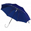 Зонт-трость Unit Color, синий с логотипом  заказать по выгодной цене в кибермаркете AvroraStore