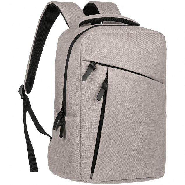 Рюкзак для ноутбука Onefold, светло-серый с логотипом  заказать по выгодной цене в кибермаркете AvroraStore