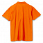 Рубашка поло мужская SPRING 210, оранжевая с логотипом  заказать по выгодной цене в кибермаркете AvroraStore