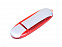 USB-флешка на 16 Гб овальной формы с логотипом  заказать по выгодной цене в кибермаркете AvroraStore