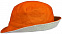 Панама Unit Summer двусторонняя, оранжевая с серым с логотипом  заказать по выгодной цене в кибермаркете AvroraStore