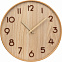 Настенные деревянные часы с логотипом  заказать по выгодной цене в кибермаркете AvroraStore