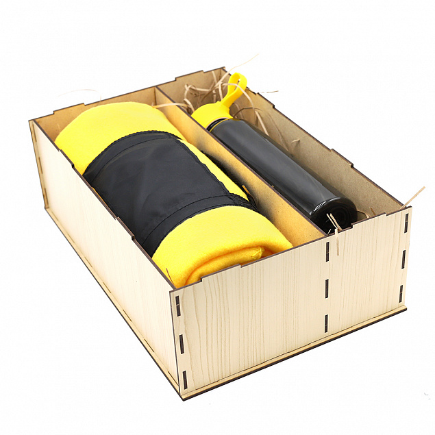 Подарочный набор Варадеро, (желтый) с логотипом  заказать по выгодной цене в кибермаркете AvroraStore