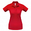 Рубашка поло женская Safran Pure красная с логотипом  заказать по выгодной цене в кибермаркете AvroraStore