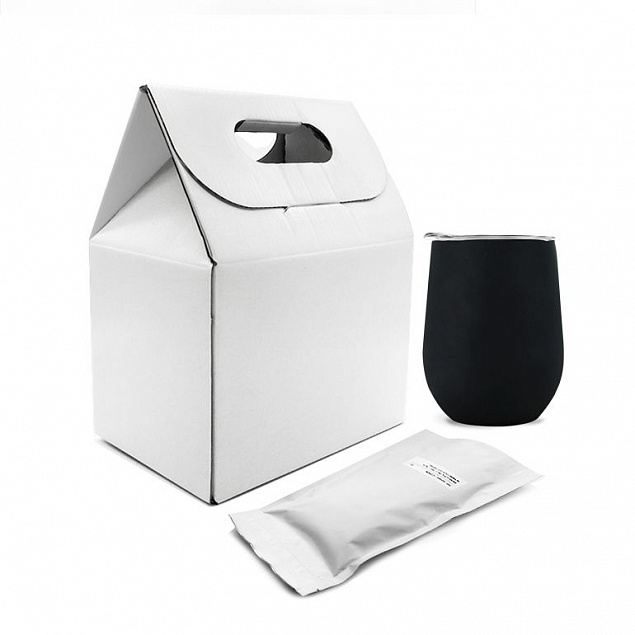 Набор Coffee Box c кофером софт-тач CO12s с логотипом  заказать по выгодной цене в кибермаркете AvroraStore