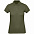 Рубашка поло женская Inspire черная с логотипом  заказать по выгодной цене в кибермаркете AvroraStore