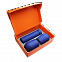 Набор Hot Box C2 (софт-тач) G,синий с логотипом  заказать по выгодной цене в кибермаркете AvroraStore