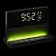 Зарядная станция с часами и подсветкой multiEnergy, черная с логотипом  заказать по выгодной цене в кибермаркете AvroraStore