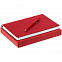 Набор Romano, красный с логотипом  заказать по выгодной цене в кибермаркете AvroraStore