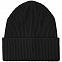 Шапка Franky, черная с логотипом  заказать по выгодной цене в кибермаркете AvroraStore