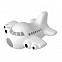 Антистресс самолет, белый с логотипом  заказать по выгодной цене в кибермаркете AvroraStore