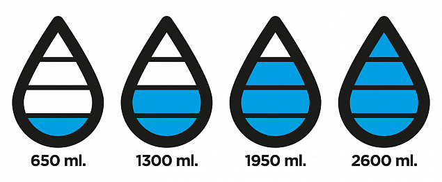 Бутылка для воды Aqua из материала Tritan, черная с логотипом  заказать по выгодной цене в кибермаркете AvroraStore