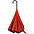 Зонт наоборот Style, трость, сине-голубой с логотипом  заказать по выгодной цене в кибермаркете AvroraStore