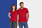 Футболка мужская с V-обр. вырезом VICTORY 150, красная с логотипом  заказать по выгодной цене в кибермаркете AvroraStore
