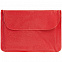 Надувная подушка под шею в чехле Sleep, красная с логотипом  заказать по выгодной цене в кибермаркете AvroraStore
