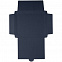 Коробка самосборная Flacky Slim, синяя с логотипом  заказать по выгодной цене в кибермаркете AvroraStore