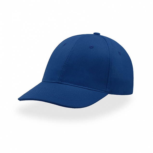Бейсболка "START SIX", ярко-синий, хлопок 100%, плотность 160 г/м2, застежка на липучке с логотипом  заказать по выгодной цене в кибермаркете AvroraStore