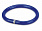 Ручка шариковая-браслет Арт-Хаус, синий с логотипом  заказать по выгодной цене в кибермаркете AvroraStore