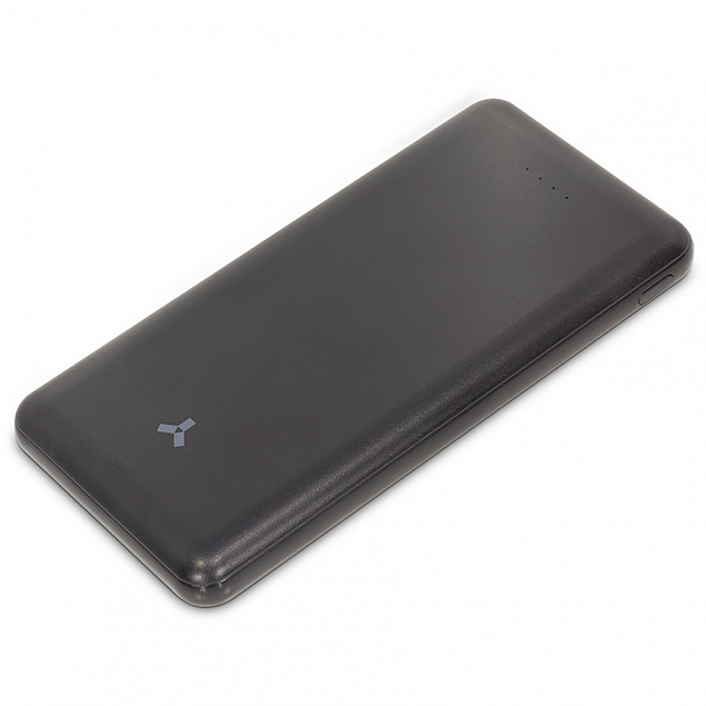Внешний аккумулятор Accesstyle Midnight II (10000 mAh), черный с логотипом  заказать по выгодной цене в кибермаркете AvroraStore