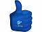 Антистресс в форме поднятого большого пальца, синий с логотипом  заказать по выгодной цене в кибермаркете AvroraStore