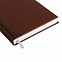 Ежедневник VELVET, А5,  датированный (2022 г.), коричневый с логотипом  заказать по выгодной цене в кибермаркете AvroraStore