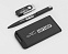 Набор ручка + флеш-карта 16Гб + зарядное устройство 4000 mAh в футляре, softgrip с логотипом  заказать по выгодной цене в кибермаркете AvroraStore