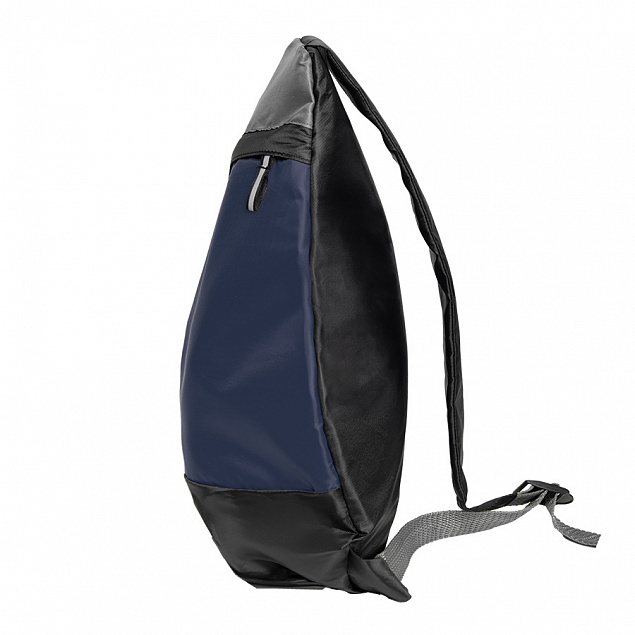 Рюкзак Pick, т.синий/серый/чёрный, 41 x 32 см, 100% полиэстер 210D с логотипом  заказать по выгодной цене в кибермаркете AvroraStore