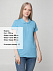 Рубашка поло женская Virma Lady, голубая с логотипом  заказать по выгодной цене в кибермаркете AvroraStore