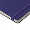 Ежедневник недатированный Boomer, А5,  фиолетовый, кремовый блок, без обреза с логотипом  заказать по выгодной цене в кибермаркете AvroraStore