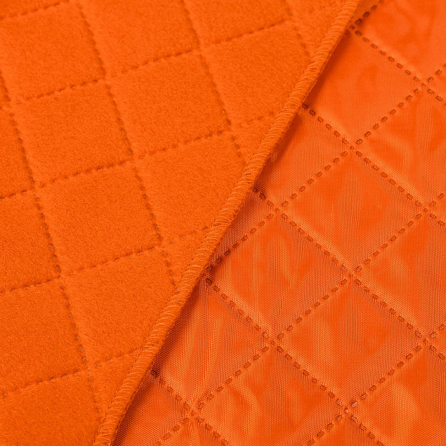 Плед для пикника Soft & Dry, темно-оранжевый с логотипом  заказать по выгодной цене в кибермаркете AvroraStore