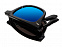 Складные очки с зеркальными линзами «Ibiza» с логотипом  заказать по выгодной цене в кибермаркете AvroraStore