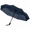 Зонт складной Monsoon, темно-синий с логотипом  заказать по выгодной цене в кибермаркете AvroraStore