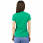 Футболка Star Lady, женская (зеленая, 2XL) с логотипом  заказать по выгодной цене в кибермаркете AvroraStore