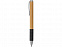 Ручка бамбуковая шариковая Gifu, черный с логотипом  заказать по выгодной цене в кибермаркете AvroraStore