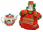 Подарочный набор Кремлевский: кукла на чайник, чайник заварной с росписью с логотипом  заказать по выгодной цене в кибермаркете AvroraStore
