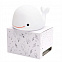 Настольный светильник светодиодный Bolly, белый с логотипом  заказать по выгодной цене в кибермаркете AvroraStore