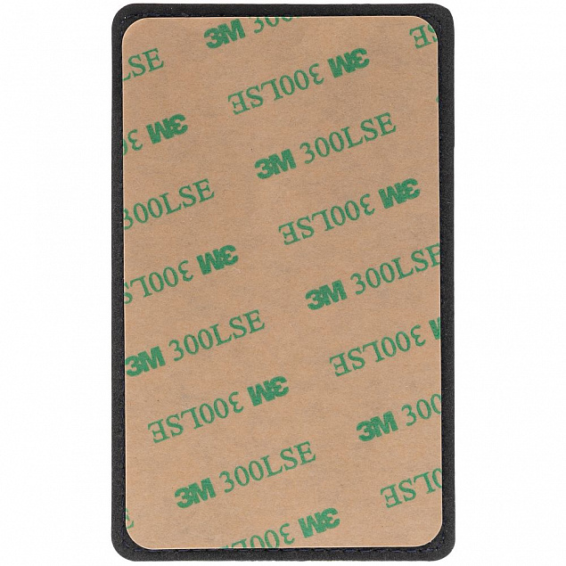 Чехол для карт на телефон Frank с RFID-защитой, черный с логотипом  заказать по выгодной цене в кибермаркете AvroraStore