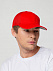 Бейсболка Ronas Hill, красная с логотипом  заказать по выгодной цене в кибермаркете AvroraStore