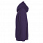 Худи флисовое унисекс Manakin, фиолетовое с логотипом  заказать по выгодной цене в кибермаркете AvroraStore