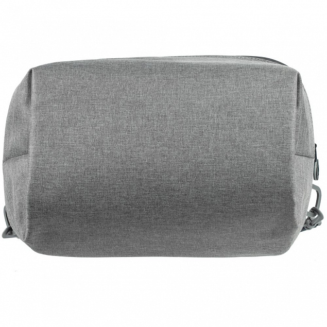Рюкзак на одно плечо Burst Tweed, серый с логотипом  заказать по выгодной цене в кибермаркете AvroraStore