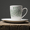 Чайная пара «Лепесток», ver.2 с логотипом  заказать по выгодной цене в кибермаркете AvroraStore