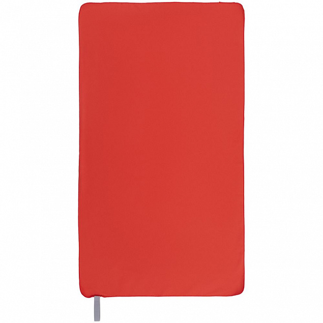 Полотенце из микрофибры Vigo M, красное с логотипом  заказать по выгодной цене в кибермаркете AvroraStore