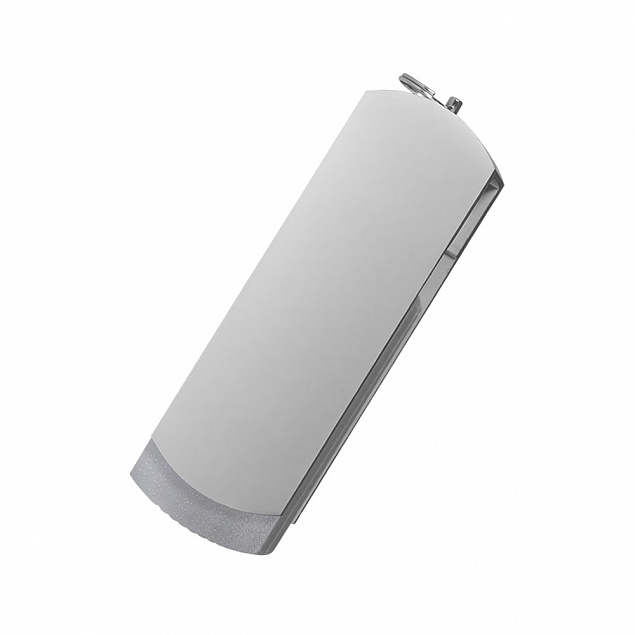 USB Флешка, Elegante, 16 Gb, серебряный с логотипом  заказать по выгодной цене в кибермаркете AvroraStore